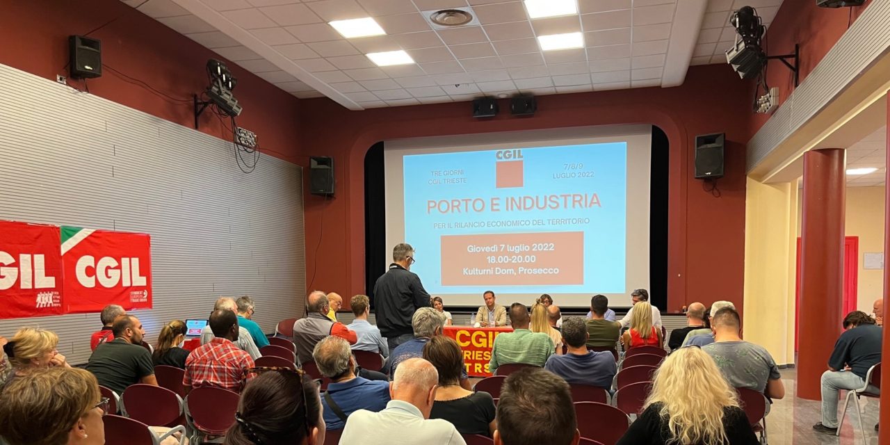 CGIL: «Spingere su manifattura legata al porto»<h2 class='anw-subtitle'> Coselag: «Richieste pressanti per nuovi spazi. La risposta dalla valle delle Noghere»</h2>