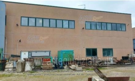 Capannone industriale all’asta a Sgonico