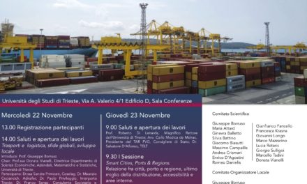 Convegno su trasporti e logistica, tra sfide globali e sviluppo locale