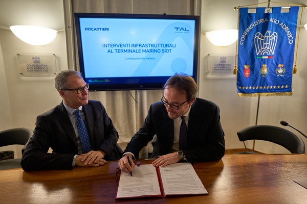 Siot investe 44,4 milioni per potenziamento Terminale Marino Trieste