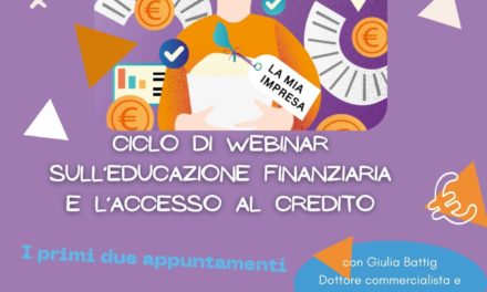 Arrivano i webinar “Donne in affari”