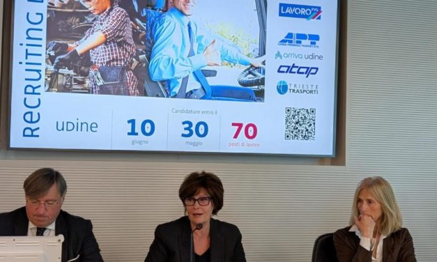 Recruiting day per 70 lavoratori del trasporto pubblico Fvg